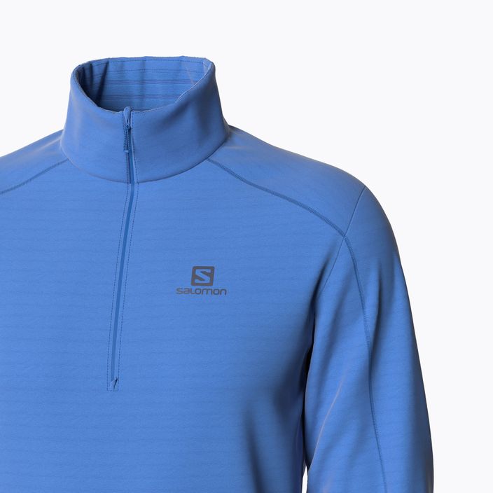 Men's Salomon Outrack HZ Mid fleece sweatshirt blue LC1711000 6
