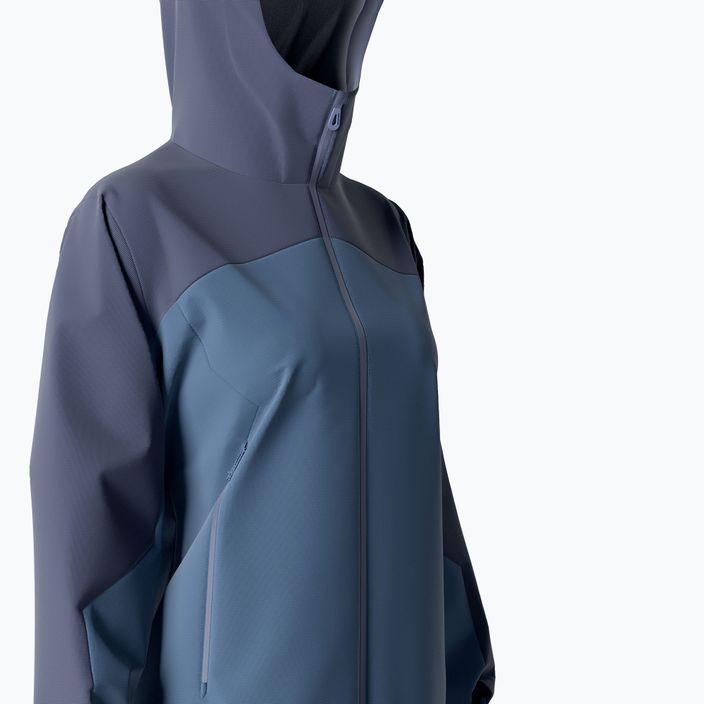 Salomon Outline GTX 2.5L women's rain jacket, navy blue LC1709700 5