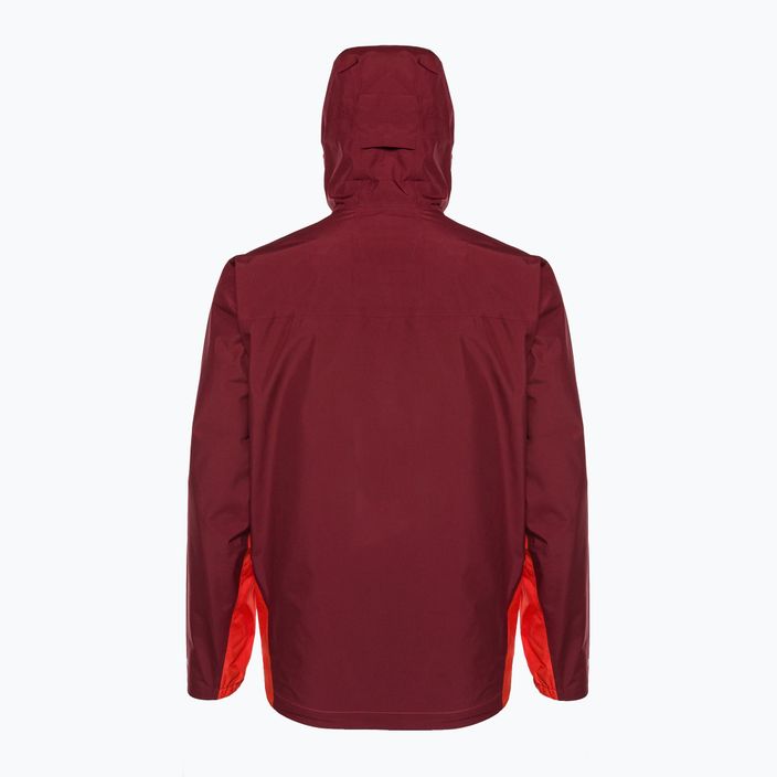 Salomon Outline GTX 2.5L men's rain jacket red LC1703000 2