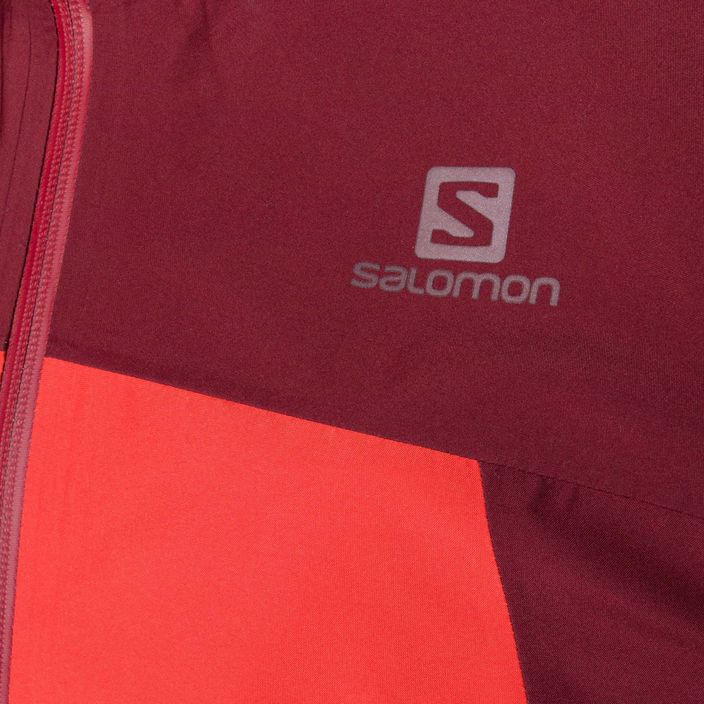 Salomon Outline GTX 2.5L men's rain jacket red LC1703000 3