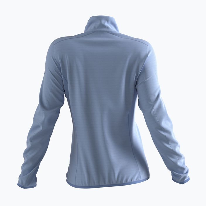 Women's Salomon Outrack Full Zip Mid fleece sweatshirt blue LC1710100 3