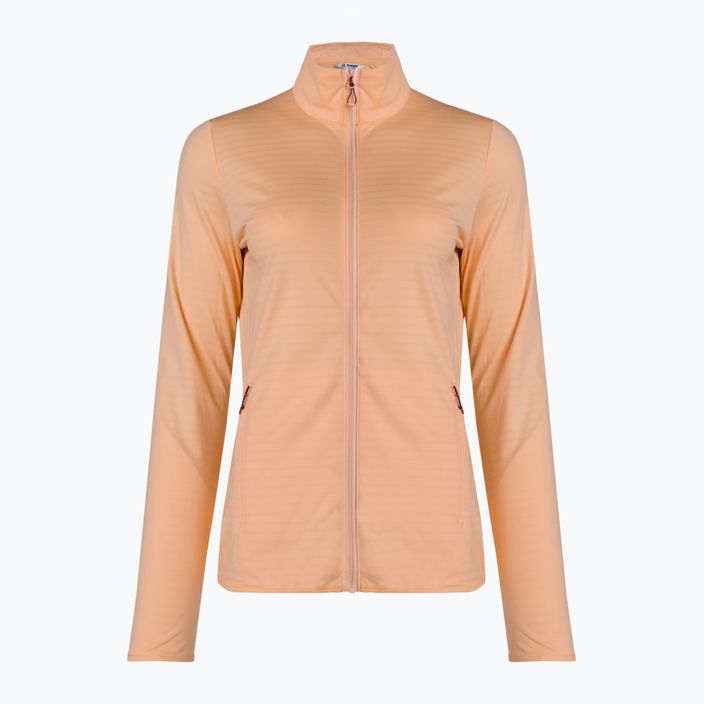 Women's Salomon Outrack Full Zip Mid fleece sweatshirt apricot ice LC1710300