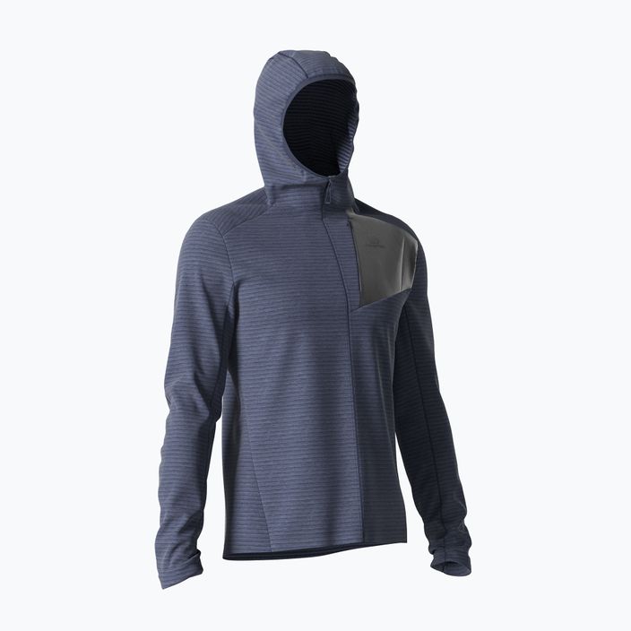 Men's Salomon Outline FZ Hoodie fleece sweatshirt navy blue LC1712100 5