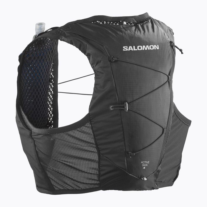 Salomon Active Skin 4 set running backpack black 2