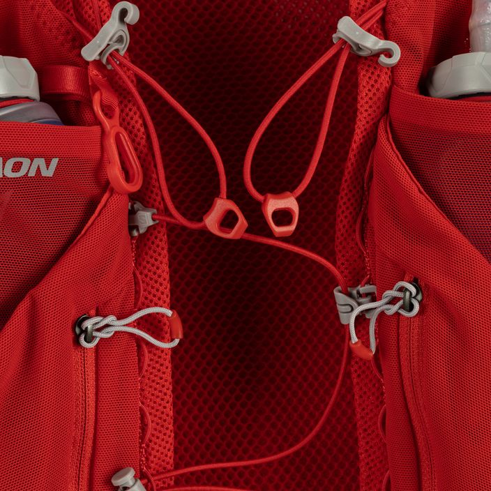 Salomon ADV Skin 12 set running waistcoat red LC1759600 4