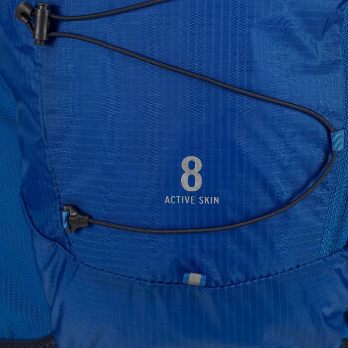 Salomon Active Skin 8 set running waistcoat blue LC1779600 6