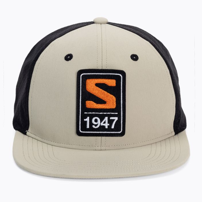 Salomon Trucker baseball cap beige and black LC1680400 4