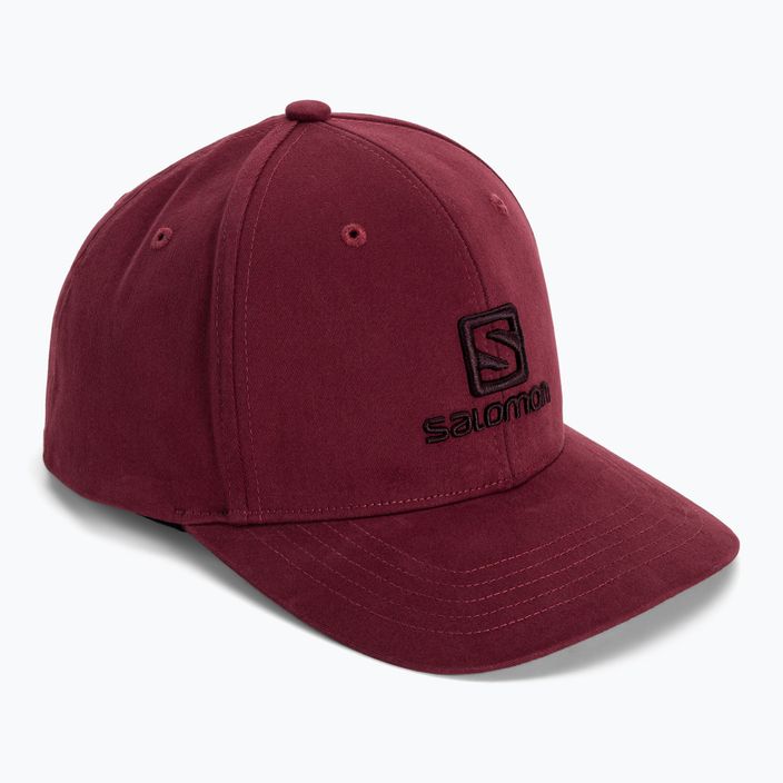 Salomon Logo baseball cap red LC1682400