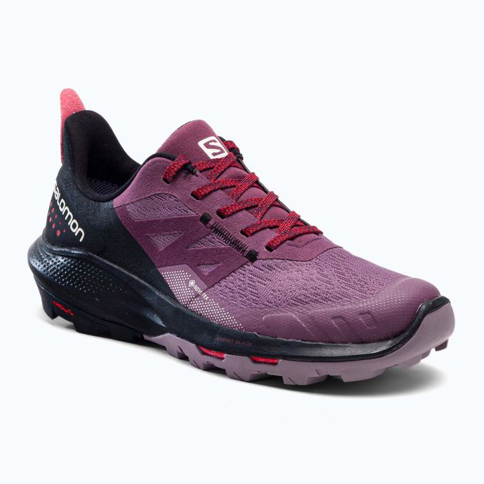 Women's trekking boots Salomon Outpulse GTX purple L41689700