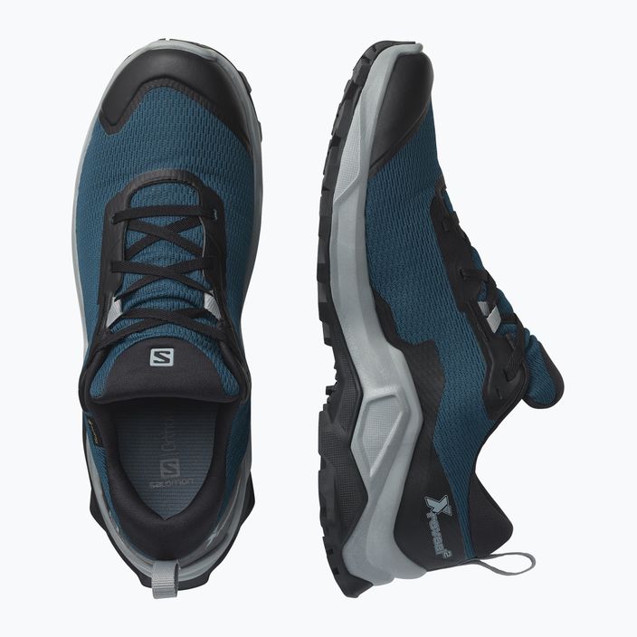 Salomon men's hiking boots X Reveal 2 GTX blue L41623700 14