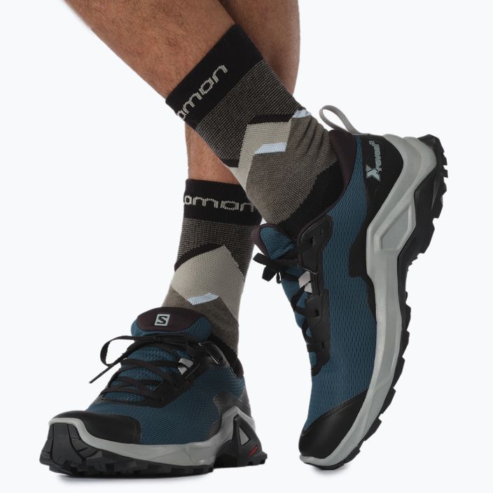 Salomon men's hiking boots X Reveal 2 GTX blue L41623700 15