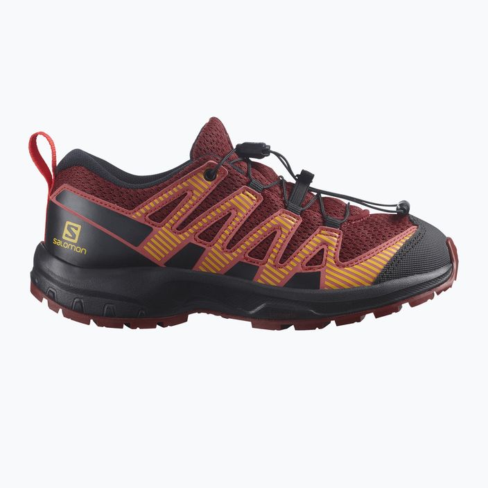 Salomon XA Pro V8 children's trail shoes maroon L41613800 11