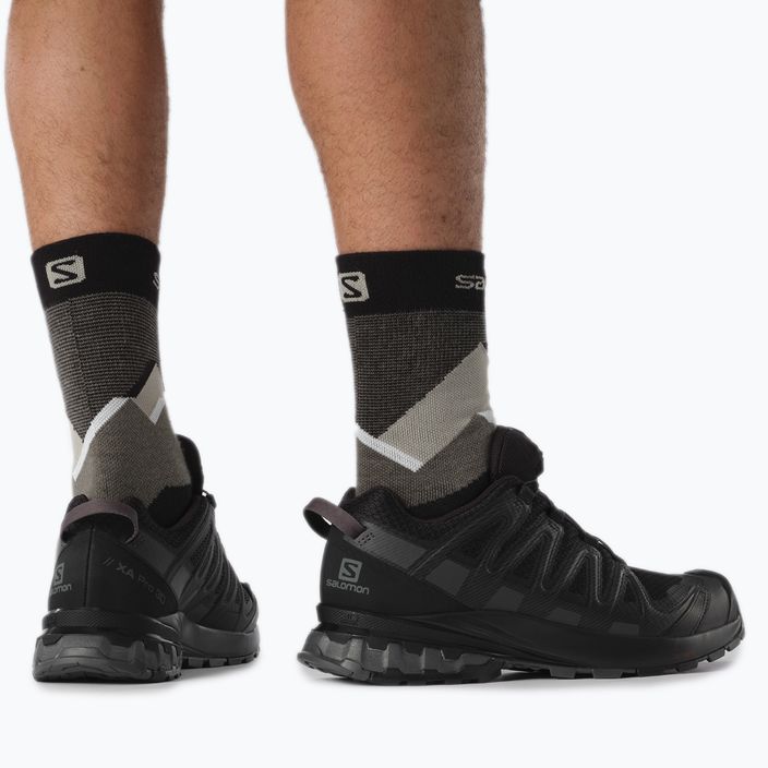 Salomon XA Pro 3D V8 men's running shoes black L41689100 17
