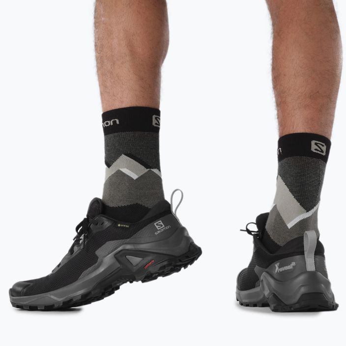 Salomon men's hiking boots X Reveal 2 GTX black L41623300 16
