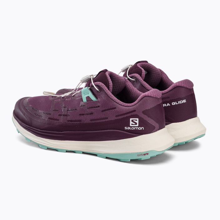 Salomon Ultra Glide women's running shoes purple L41598700 3
