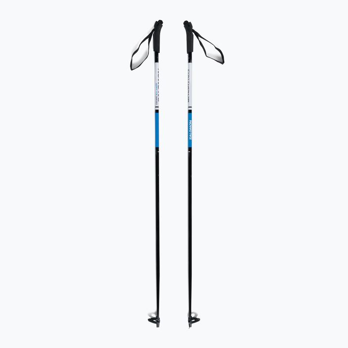 Salomon Escape Alu Jr. children's cross-country ski poles black/blue L47027000