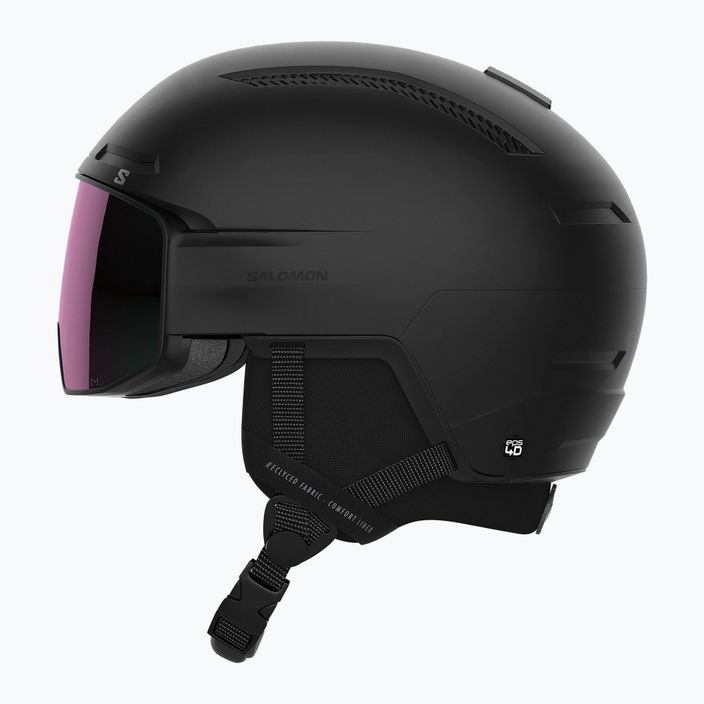 Salomon Driver Pro Sigma S2 ski helmet black L47011700 12