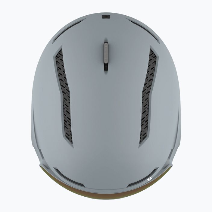 Salomon Driver Prime Sigma Plus+el S1/S2 grey ski helmet L47011200 12