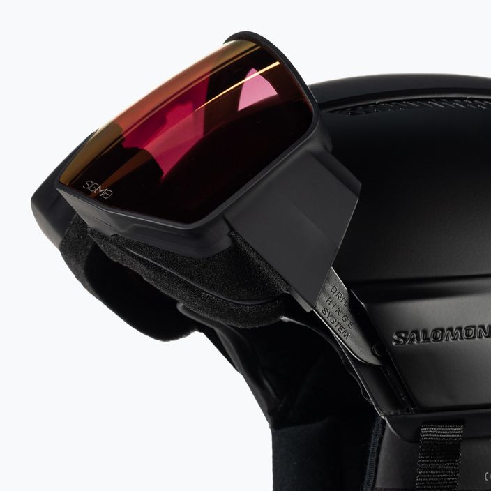 Salomon Driver Prime Sigma Plus+el S2/S2 ski helmet black L47010900 6