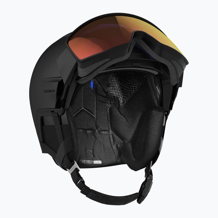 Salomon Driver Prime Sigma Plus+el S2/S2 ski helmet black L47010900 12