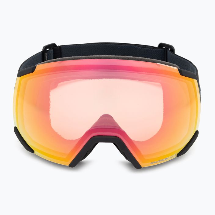 Salomon Radium Photo ski goggles black/red 2