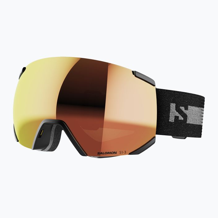 Salomon Radium Photo ski goggles black/red 5