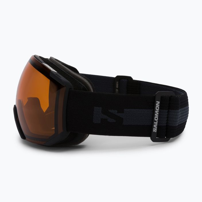 Salomon Radium black/sigma apricot ski goggles L47005200 4