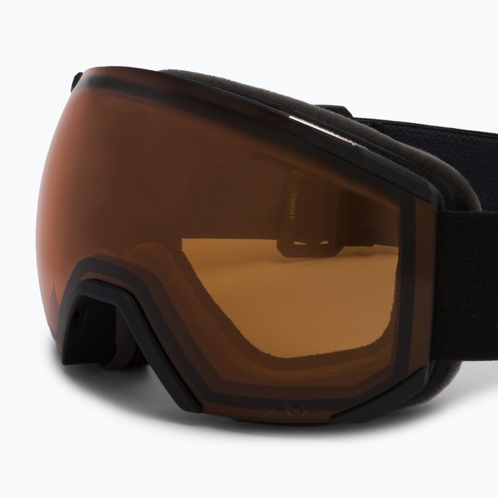 Salomon Radium black/sigma apricot ski goggles L47005200 5