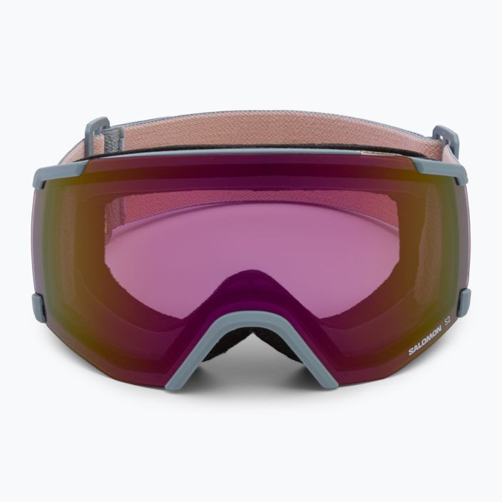 Salomon S/View wrought iron/ml ruby ski goggles L47003200 2