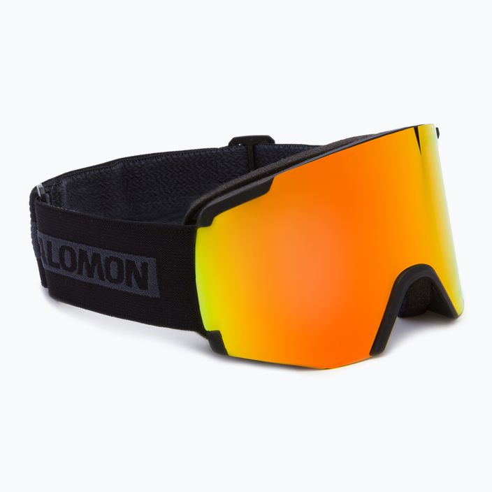 Salomon S/View ski goggles black/ml mid red L47006300