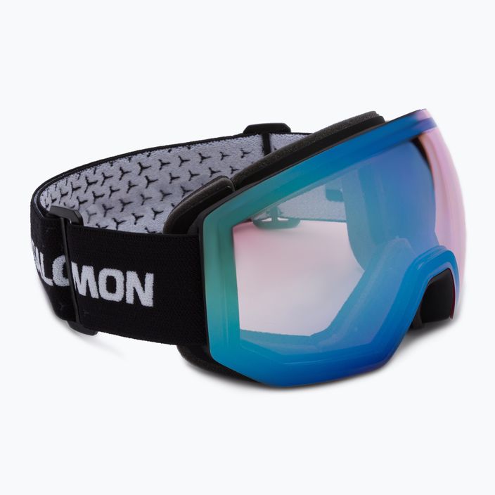 Salomon Radium Pro Photo black/sigma photo sky blue ski goggles L41784800