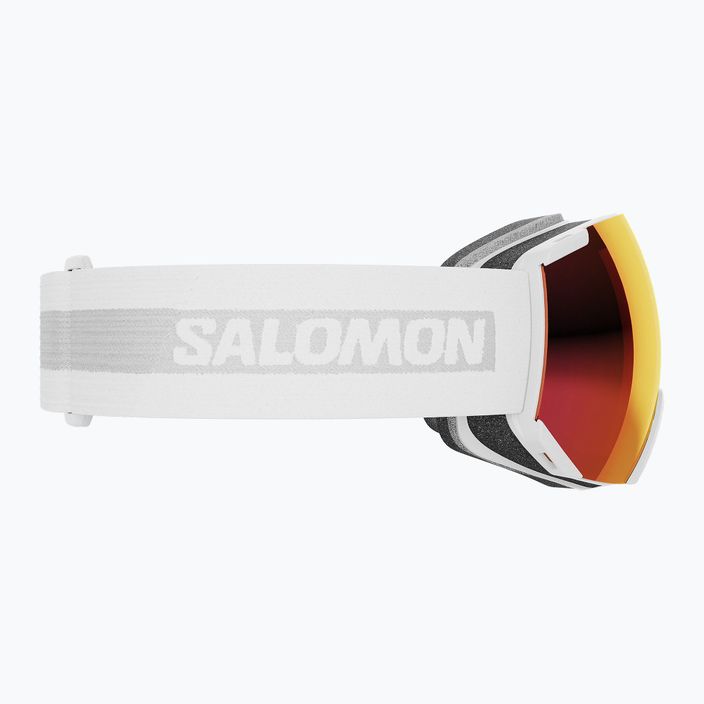 Salomon ski goggles Radium white/sigma poppy red L47005300 8