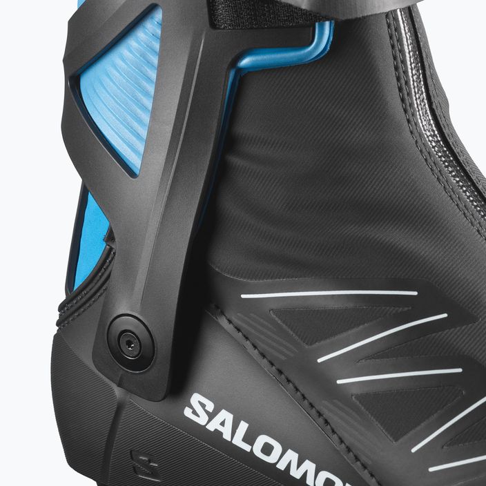 Men's Salomon RS8 Prolink cross-country ski boots dark navy/black/process blue 9