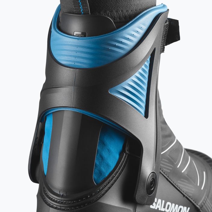 Men's Salomon RS8 Prolink cross-country ski boots dark navy/black/process blue 10