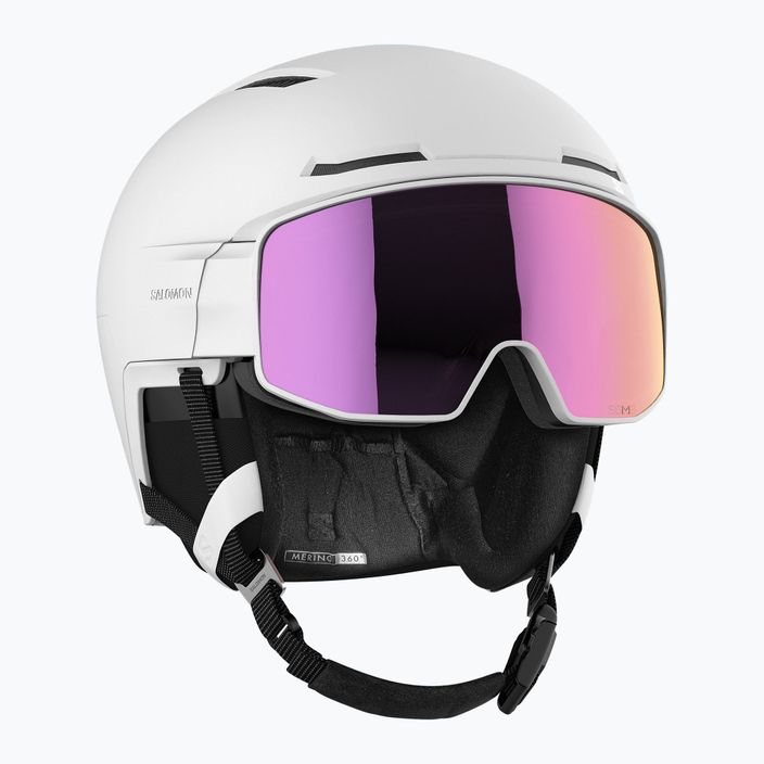 Salomon Driver Prime Sigma Plus+el S1/S2 ski helmet white L47011000 7