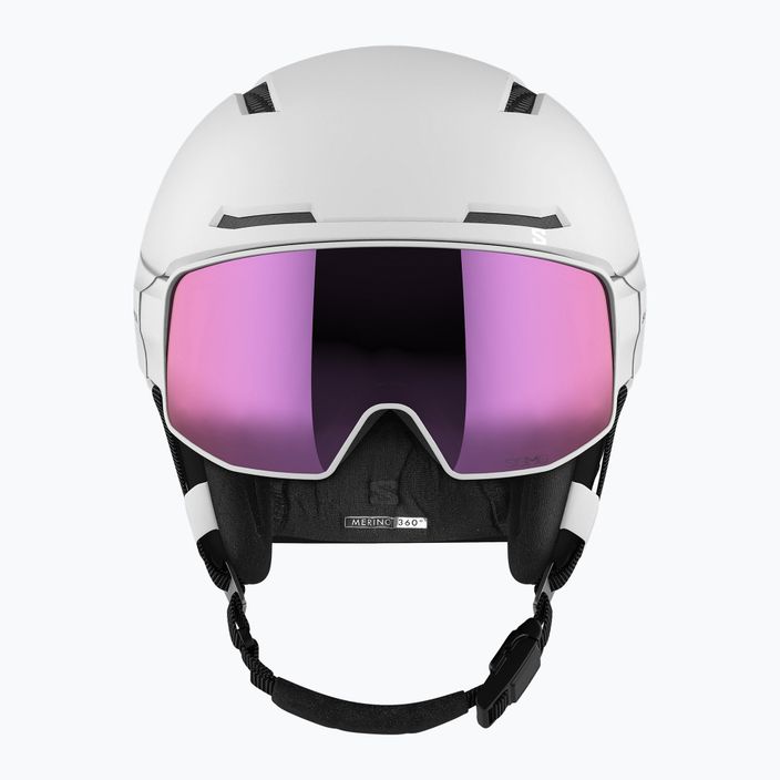 Salomon Driver Prime Sigma Plus+el S1/S2 ski helmet white L47011000 10