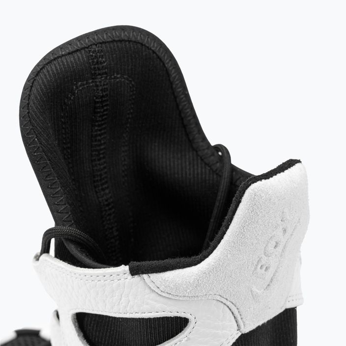 Women's Nike Air Max Box shoes white/black/electric green 10