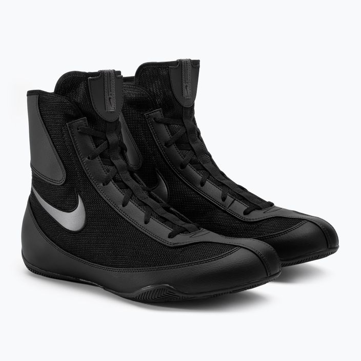 Nike Machomai 2 black/metallic dark grey boxing shoes 4