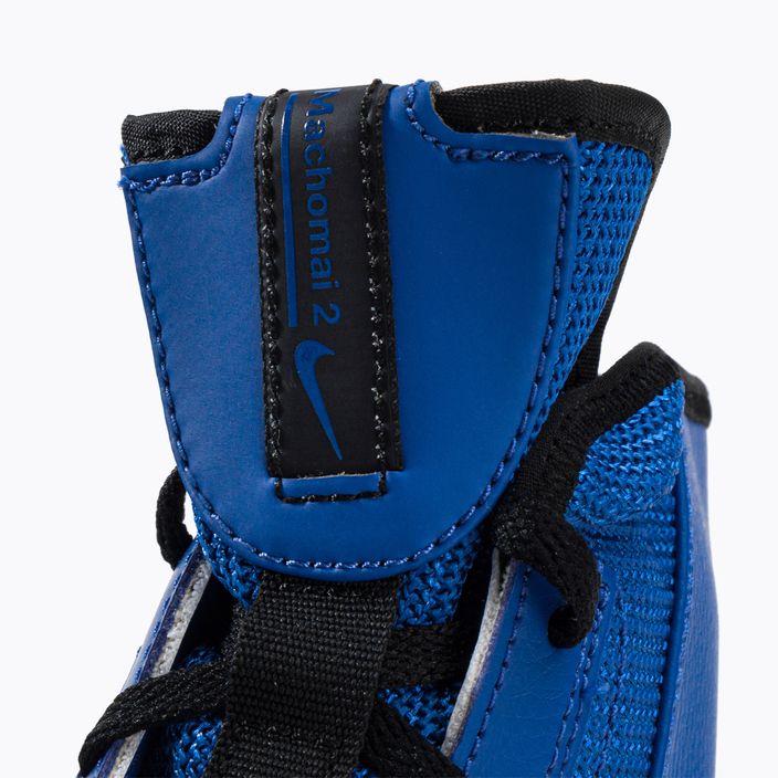 Nike Machomai blue boxing shoes 321819-410 15