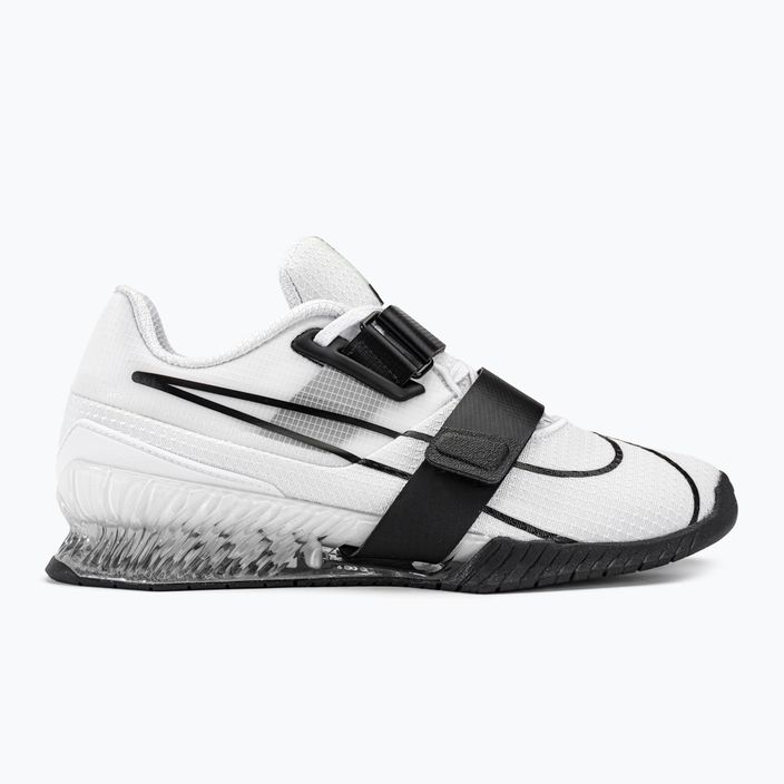 Nike Romaleos 4 white/black weightlifting shoes 2