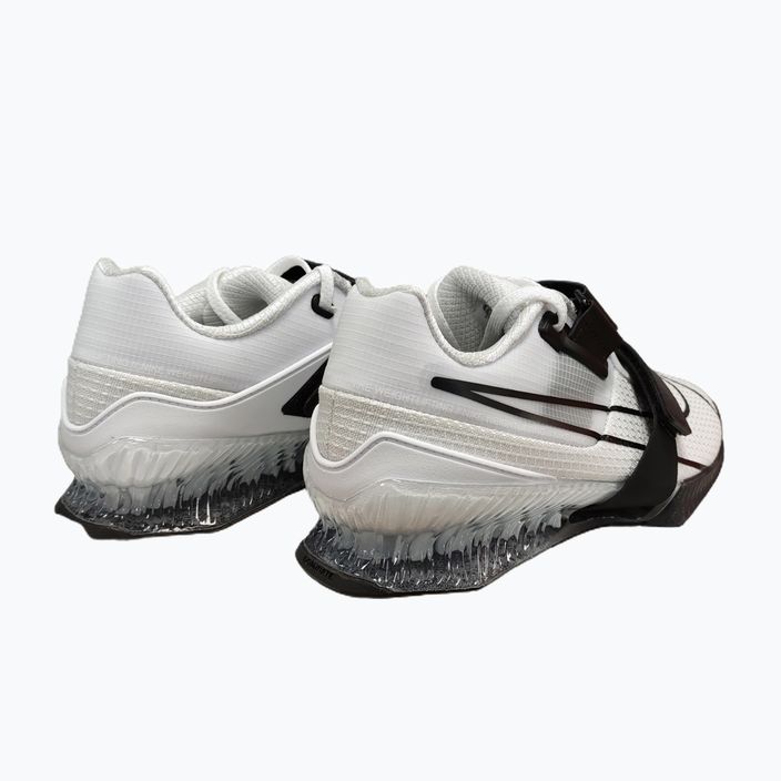 Nike Romaleos 4 white/black weightlifting shoes 12