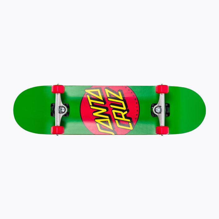 Classic skateboard Santa Cruz Classic Dot Mid 7.8 green 118731