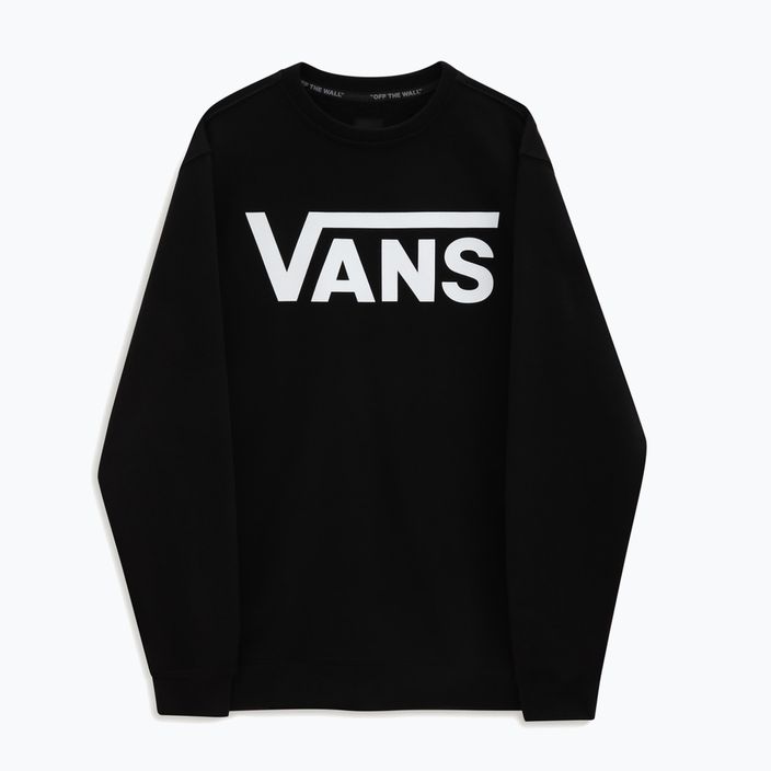 Men's Vans Mn Vans Classic Crew Ii black/white sweatshirt 3