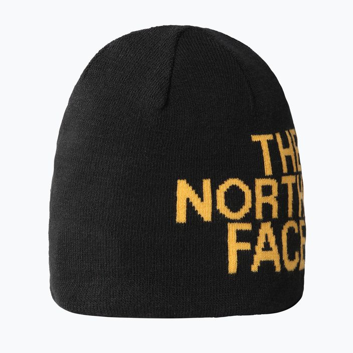 The North Face Reversible Tnf Banner winter cap black and yellow NF00AKNDAGG1 7