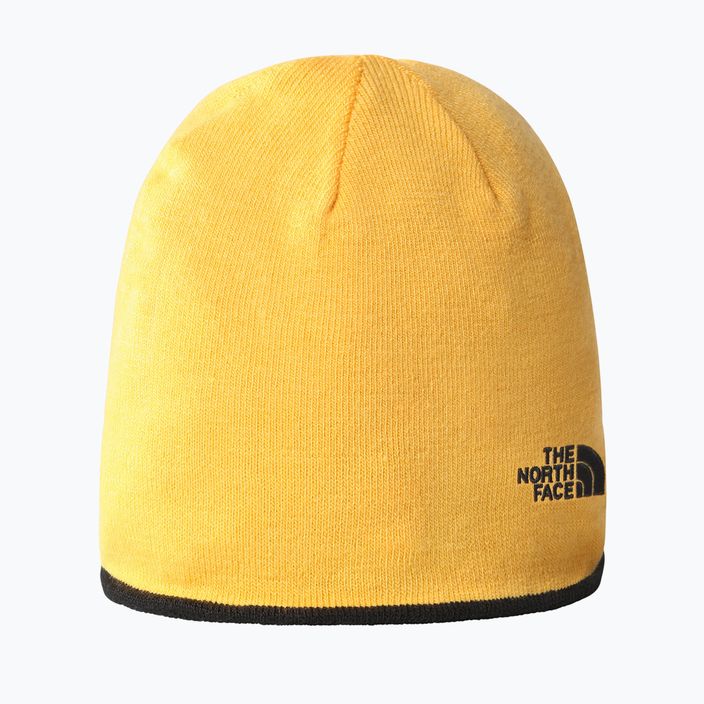 The North Face Reversible Tnf Banner winter cap black and yellow NF00AKNDAGG1 9