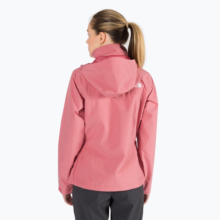 Women's rain jacket The North Face Sangro pink NF00A3X646G1 3