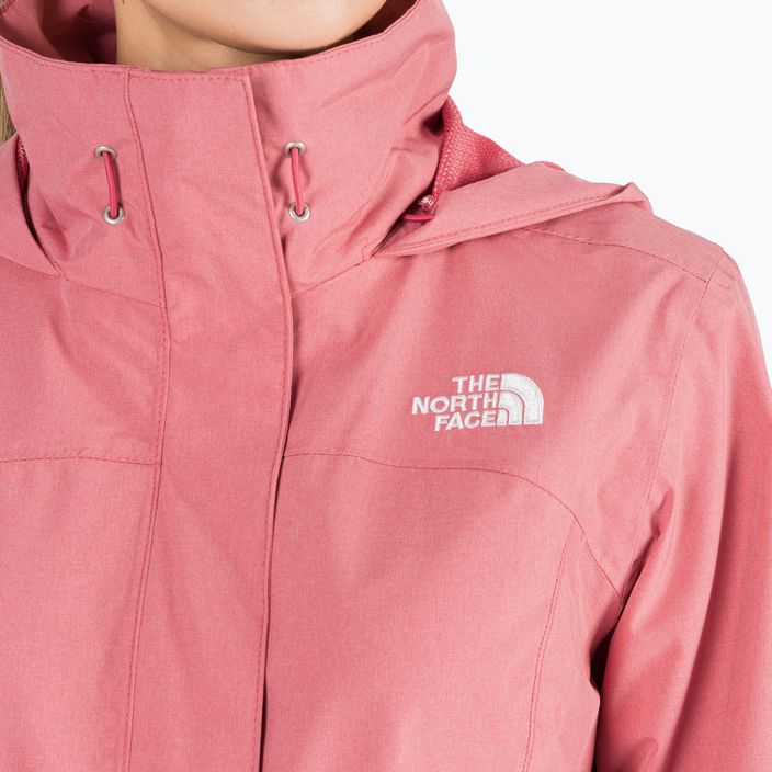 Women's rain jacket The North Face Sangro pink NF00A3X646G1 4