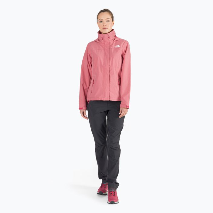 Women's rain jacket The North Face Sangro pink NF00A3X646G1 8