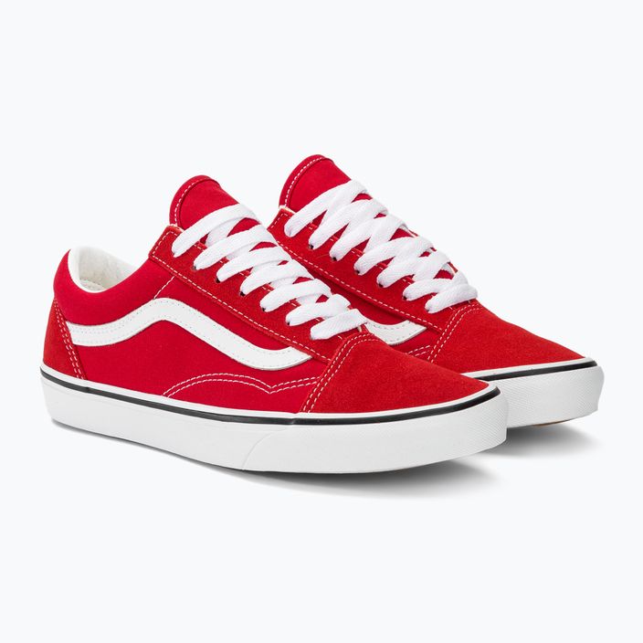 Vans shoes UA Old Skool racing red/true white 5