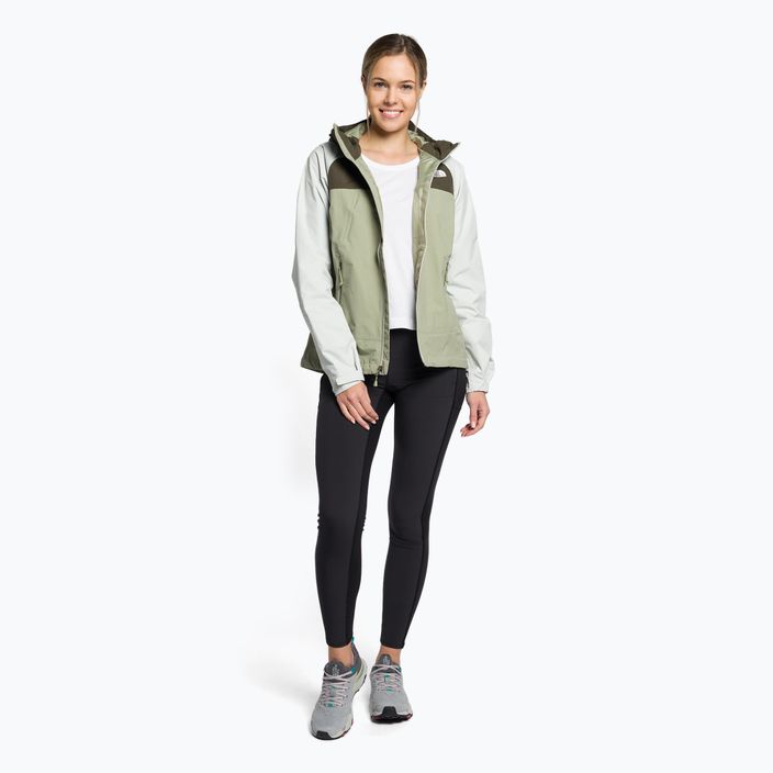 Women's hardshell jacket The North Face Stratos green NF00CMJ059M1 2